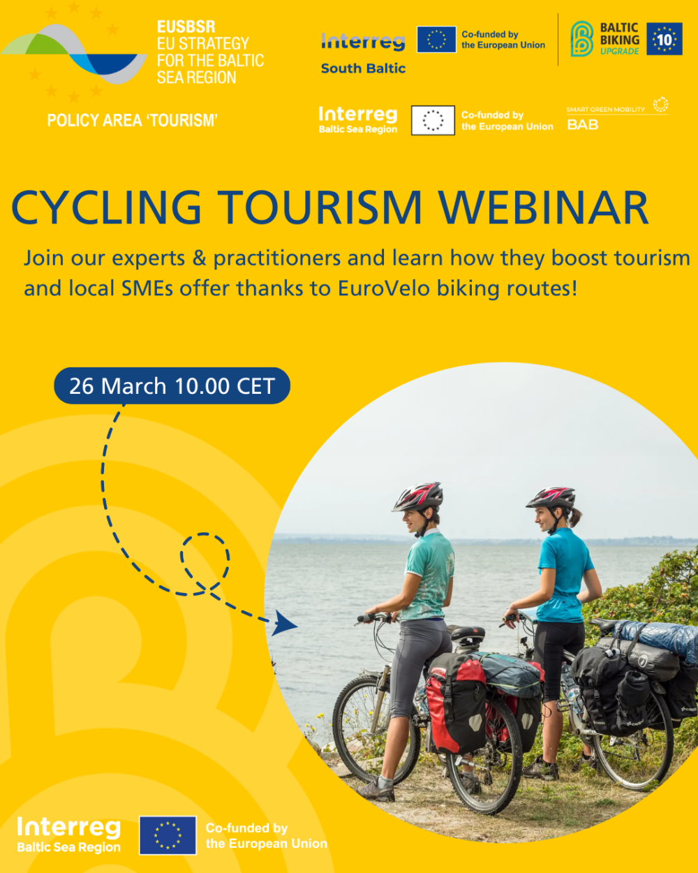 Cycling tourism webinar EUSBSR PA Tourism